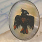 Peyote bird ring Phoenix Thunderbird band stampings size 6.50 sterling silver men women