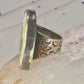 Peyote bird ring Phoenix Thunderbird band stampings size 6.50 sterling silver men women