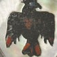 Peyote bird ring Phoenix Thunderbird band stampings size 6.50 sterling silver men women