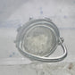 Vintage old Poison ring boho turquoise band size 6 800 silver women