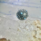 Vintage old Poison ring boho turquoise band size 6 800 silver women