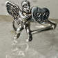 I Love You ring Heart Cupid Valentine size 7.75 sterling silver women