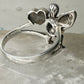I Love You ring Heart Cupid Valentine size 7.75 sterling silver women