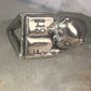 Cat ring reading Fish Book pinky band sterling silver size 4.75 sterling silver