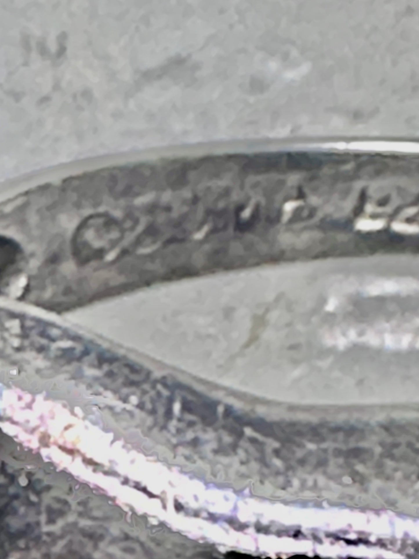 Cat ring kitten band size 5.75 sterling silver women girls