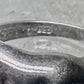 Cat ring kitten band size 5.75 sterling silver women girls