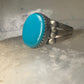 Navajo turquoise ring size 8.25 sterling silver women girls