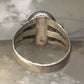 Navajo turquoise ring size 8.25 sterling silver women girls
