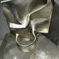 Figurative ring sterling silver modernist Bjorn Weckstrom From Lapponia Studio Finland 1973