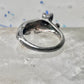 Cat ring kitten band size 5.75 sterling silver women girls
