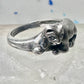 Cat ring kitten band size 5.75 sterling silver women girls