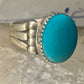 Navajo turquoise ring size 8.25 sterling silver women girls