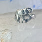 Elephant ring elephant pinky band size 5.75 sterling silver women girls