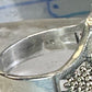 Black Hills Gold ring onyx size 10.75 duck goose Sterling silver 12K
