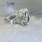 Black Hills Gold ring onyx size 10.75 duck goose Sterling silver 12K