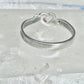 Black Hills Gold ring Heart Valentine leaves floral band size 7.75 sterling silver women girls