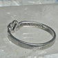 Black Hills Gold ring Heart Valentine leaves floral band size 7.75 sterling silver women girls