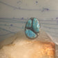 Navajo ring Turquoise heavy band size 9.5 sterling silver