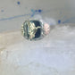 Black Hills Gold ring onyx band size 10 duck goose Sterling silver women men RGC