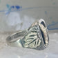 Black Hills Gold ring onyx band size 10 duck goose Sterling silver women men RGC