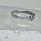 Black Hills Gold ring Heart Valentine leaves floral band size 7.75 sterling silver women girls