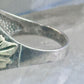 Black Hills Gold ring onyx band size 10 duck goose Sterling silver women men RGC