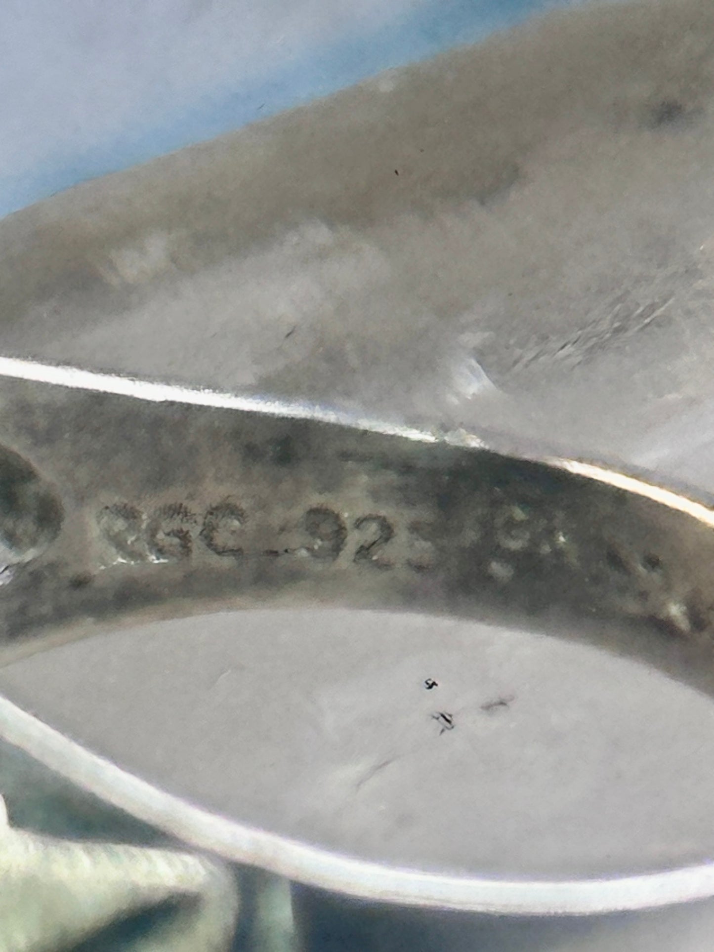 Black Hills Gold ring onyx band size 10 duck goose Sterling silver women men RGC