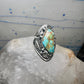 Navajo ring turquoise leaves size 9.5 sterling silver women men