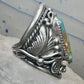 Navajo ring turquoise leaves size 9.5 sterling silver women men