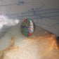 Zuni ring Turquoise spiny oyster lapis inlay band size 10 sterling silver