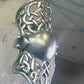 Armor ring size 9 Renaissance Medieval moving full finger band Sterling silver women men&nbsp;