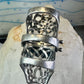Armor ring size 9 Renaissance Medieval moving full finger band Sterling silver women men&nbsp;