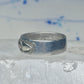 Black Hills Gold ring leaves floral wedding band size 11.5 sterling men worn down AS IS