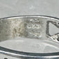 Dolphin Black Hills Gold ring dolphins band size 7.75 sterling silver women