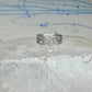 Dolphin Black Hills Gold ring dolphins band size 7.75 sterling silver women
