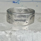 Feather ring wedding band size 11 by Carlos Diaz southwest sterling silver men women