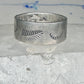 Feather ring wedding band size 11 by Carlos Diaz southwest sterling silver men women