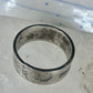 Feather ring wedding band size 11 by Carlos Diaz southwest sterling silver men women