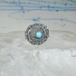 Poison Ring Size 6.7 adj Turquoise BOHO Egyptian images sterling silver