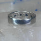 Black Hills Gold ring size 10 leaves floral band Sterling silver women