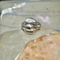 Skull ring size 14 figurative moving jaw sterling silver men