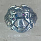 Eagle ring Liberty Bell Independence size 2.5 pinky Sterling silver women AS IS