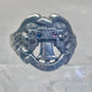 Eagle ring Liberty Bell Independence size 2.5 pinky Sterling silver women AS IS