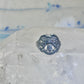 Eagle ring Liberty Bell Independence size 2.5 pinky Sterling silver women AS IS
