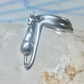 Cat ring hanging kitten size 4.50 pinky Sterling silver women girls