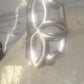 Sandcast ring Navajo floral flower geometric band size 7.25 sterling silver women