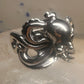 Octopus ring ocean band size 10 sterling silver women men