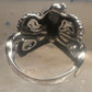 Octopus ring ocean band size 10 sterling silver women men