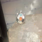 Vintage Turtle ring size 4.25 Navajo  sterling silver  turquoise MOP coral onyx men women