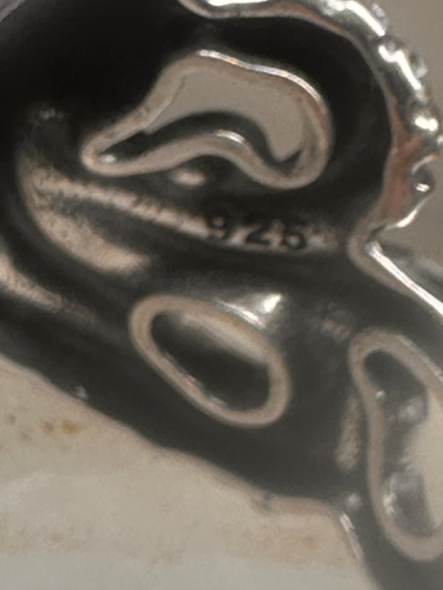 Octopus ring ocean band size 10 sterling silver women men